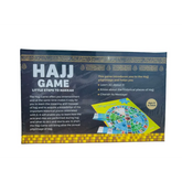 Hajj Fun Game box met stappen naar Makkah, een educatief bordspel voor kinderen